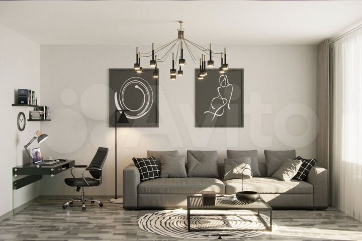 1-к. квартира, 45,7 м², 14/19 эт.