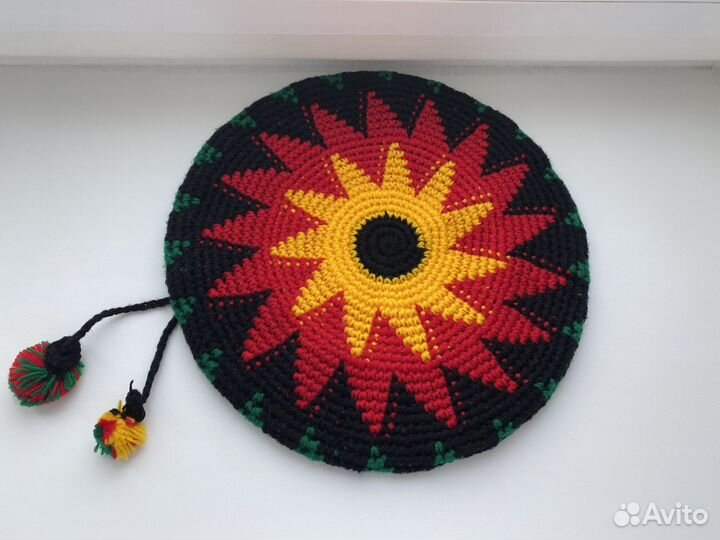 Новая Растаманская шапка из Тайланда(унисекс)new