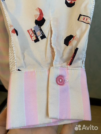 Рубашка пэчворк (оверсайз)