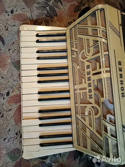 Аккордеон трофейный немецкий. Рабочий
