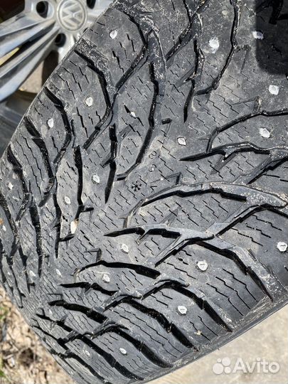 Оригиналные зимние колеса r19 volkswagen touareg