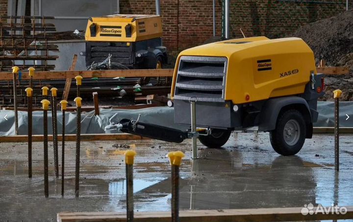 В наличии дизельный компрессор Atlas Copco XAS 48
