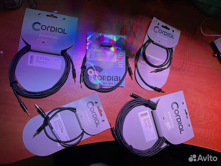 Провода мини-джек aux аукс 3,5 мм, RCA, джек 6,3