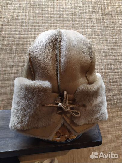 Шапка ушанка зимняя размер 56