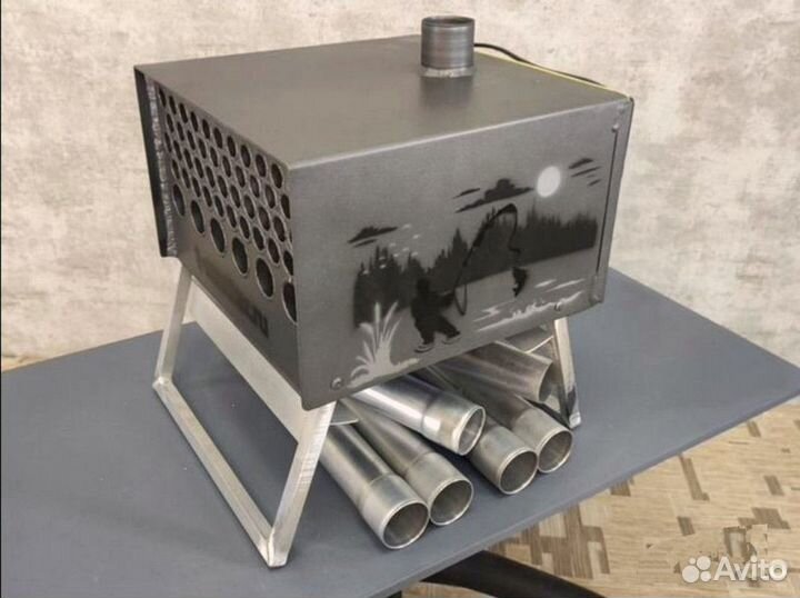 Теплообменник для зимней рыбалки