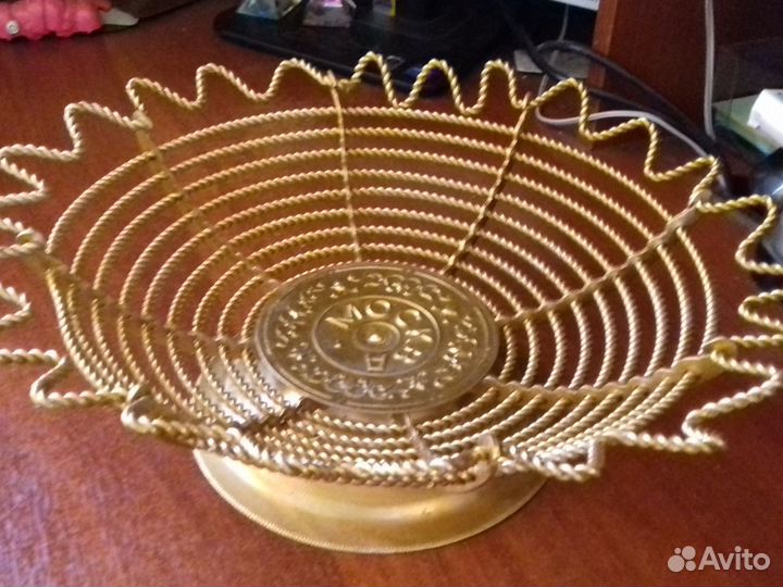 Вазы металлические советские - 2 шт