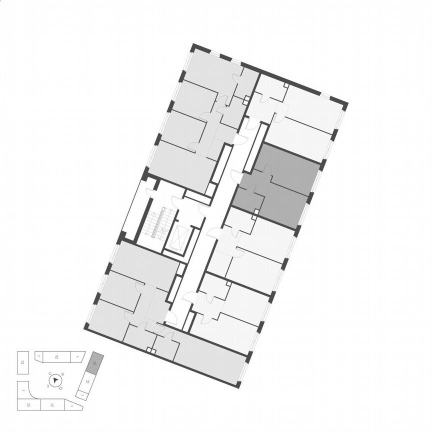 1-к. квартира, 37,8 м², 2/5 эт.