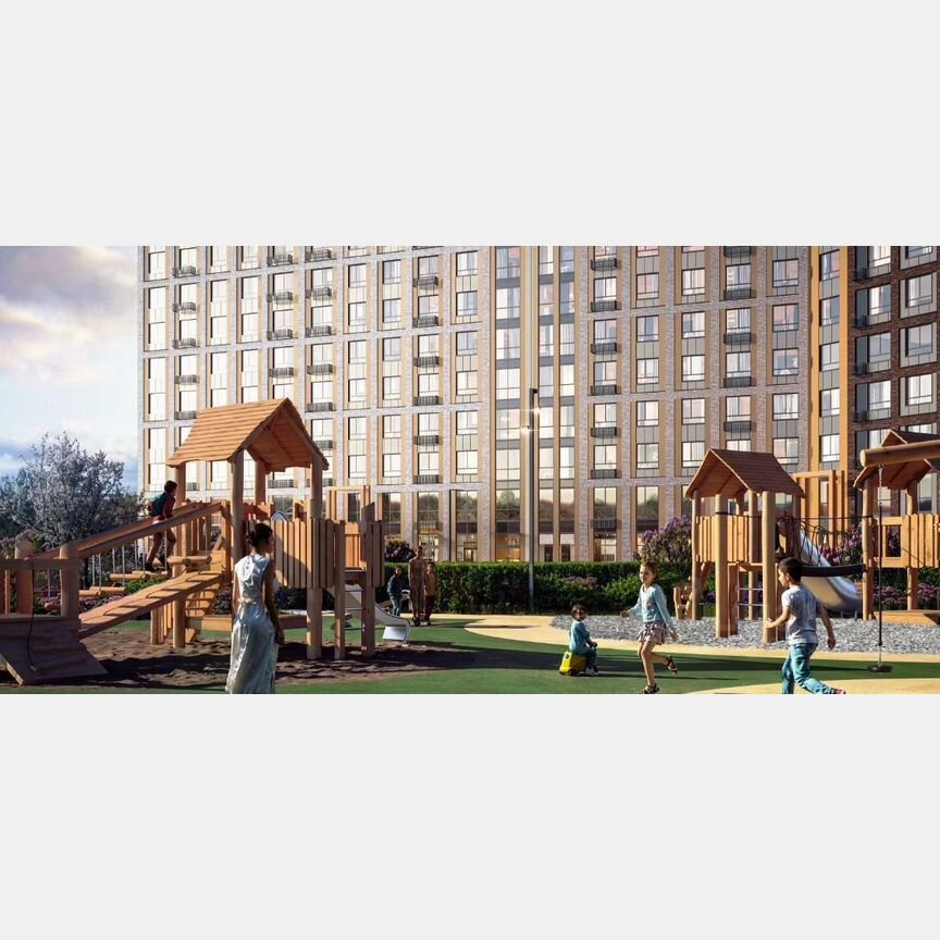 3-к. квартира, 68,4 м², 9/24 эт.