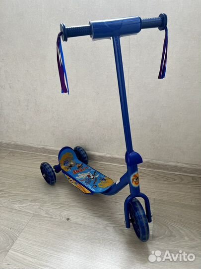 Самокат трехколесный kreiss