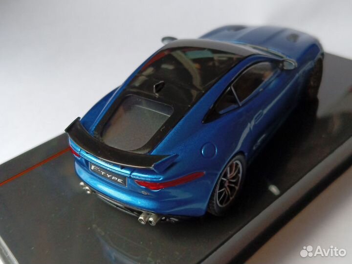 Jaguar F-Type SVR IXO трещина колпака 1:43 Yu-Ra