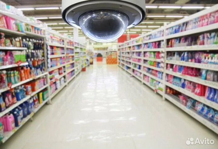Видеонаблюдение в магазине