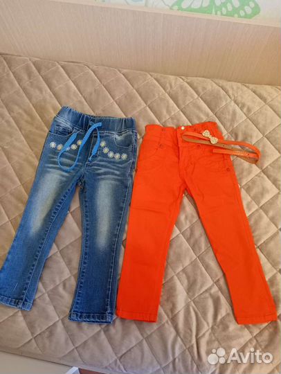 Джинсы для девочки