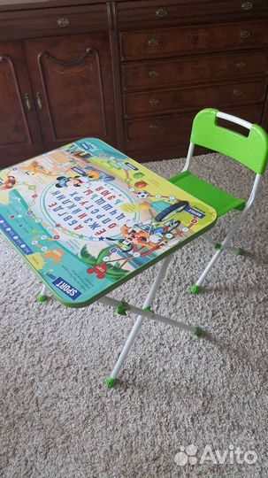 Стол и стульчик детский игровой