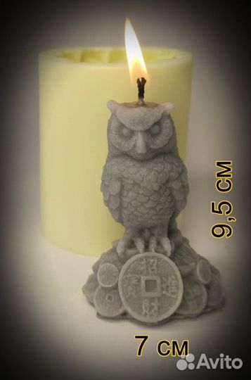 Силиконовая форма для гипса, для свечей, для мыла