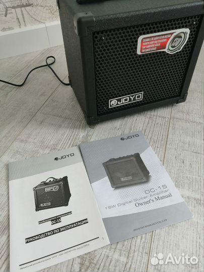 Гитарный комбоусилитель joyo DC-15