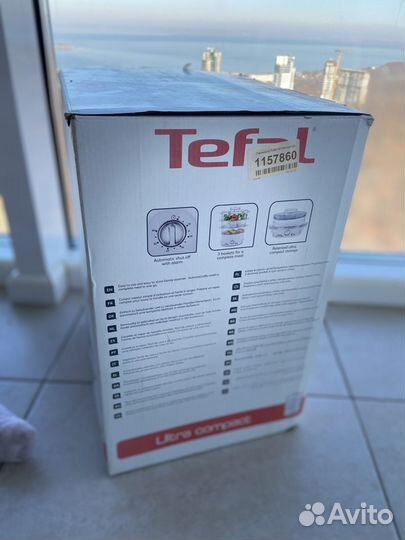 Пароварка tefal новая