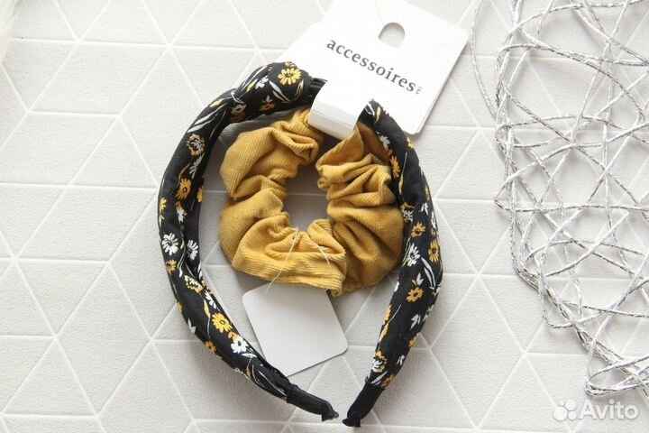 Км Набор ободок+резинка C&A