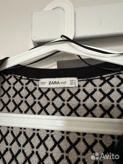 Кардиган zara в стиле chanel S