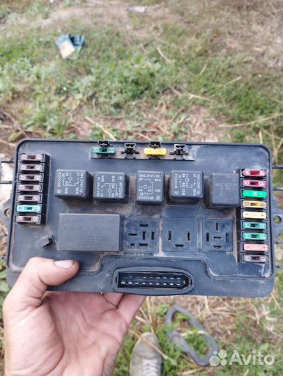 Блок предохранителей ваз 2109