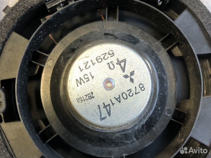 Штатные колонки динамики двери Mitsubishi Lancer X