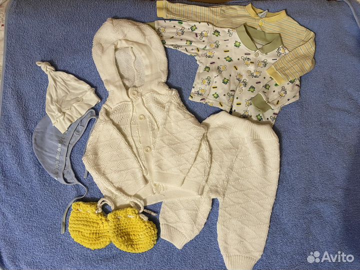 Детские вещи на 1 месяц