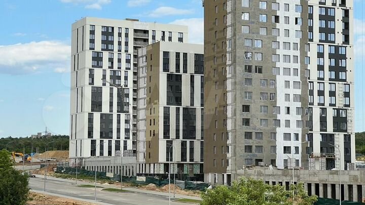 2-к. квартира, 52,5 м², 3/16 эт.