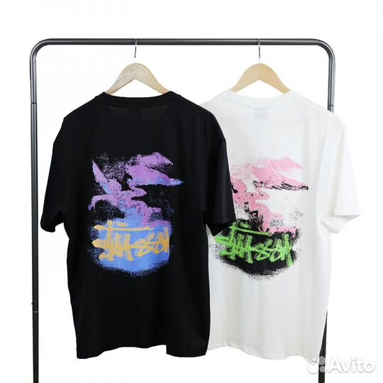 Футболка stussy оверсайз