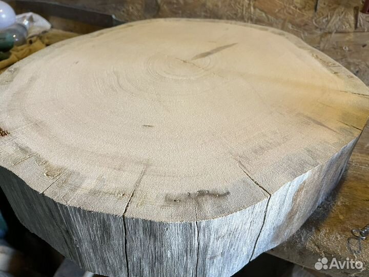 Слэб дерева и спилы / Спил для столика