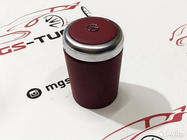 Пепельница Mercedes-Benz бордовая