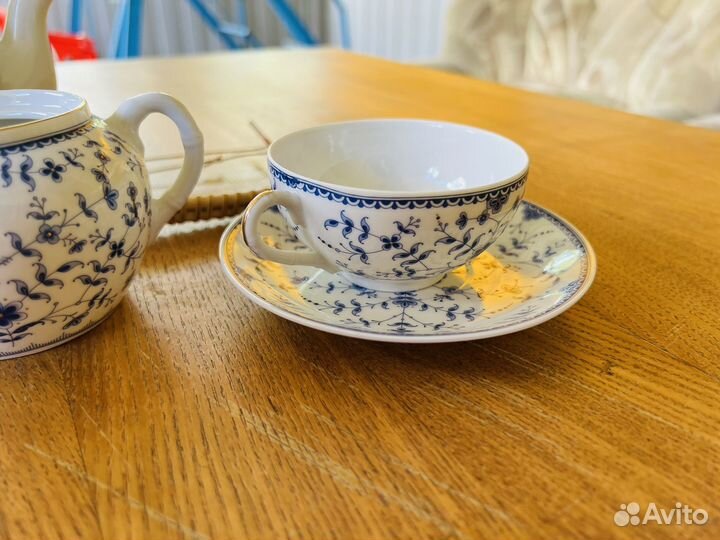 Чайный сервиз Копенгаген 23 предмета Morita