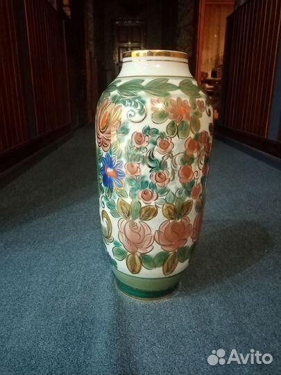 Напольная ваза агитация заказная 1978 г