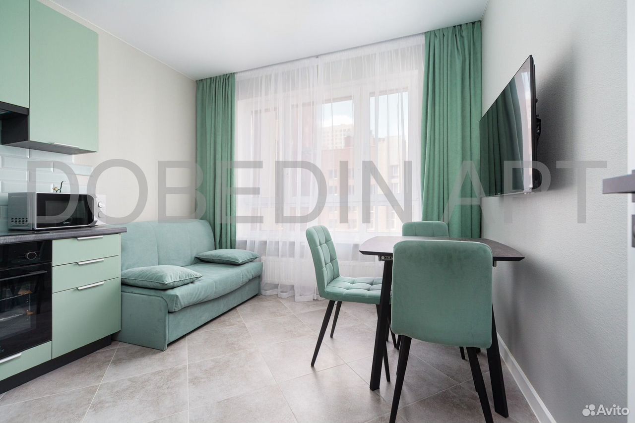 1-комнатная квартира, 40 м² — фото 2