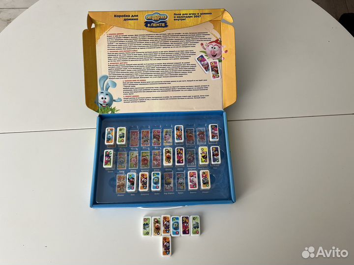 Смешарики домино Лента