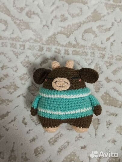 Вязаные игрушечки ручной работы
