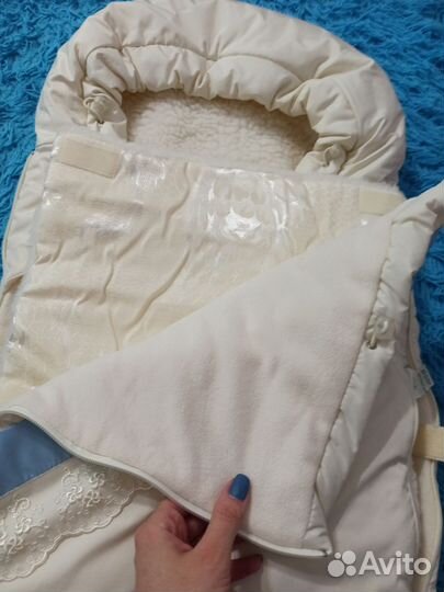 Конверт на выписку (в коляску) осень-зима