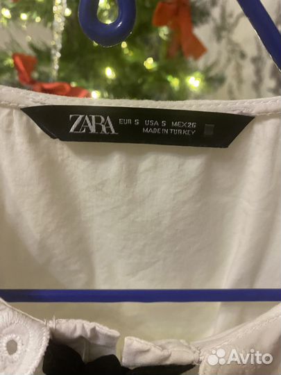 Юбка в складку mango, блузка с бантом zara
