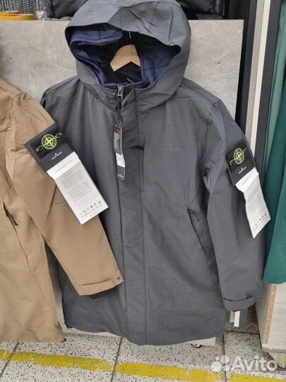 Зимняя куртка парка stone island