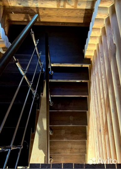 Лестницы прямые под ключ