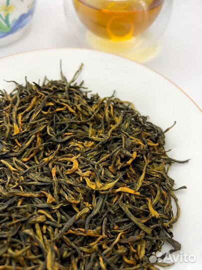 Красный бодрящий китайский чай Золотые почки
