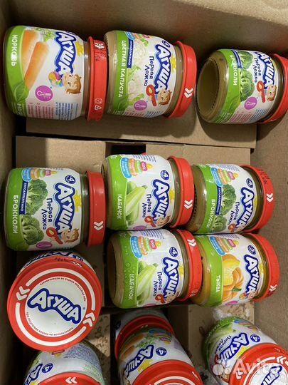 Детское питание пюре овощное агуша