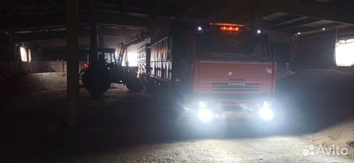 Услуги зерновоза. камаз бортовой с прицепом