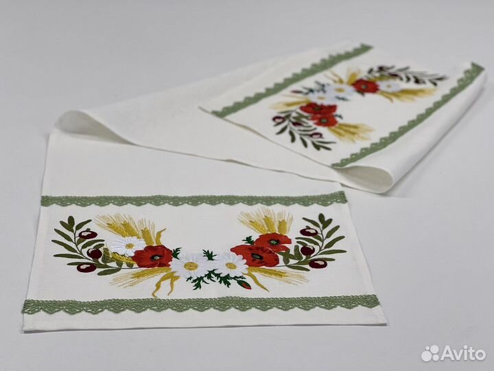 Вышитые рушники от
