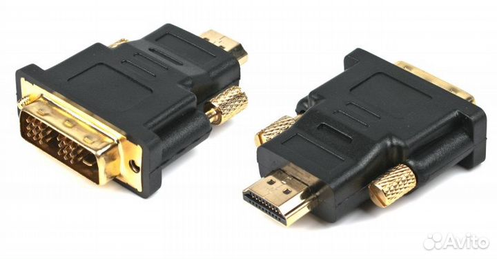 Новые Адаптер и кабель от hdmi на DVI