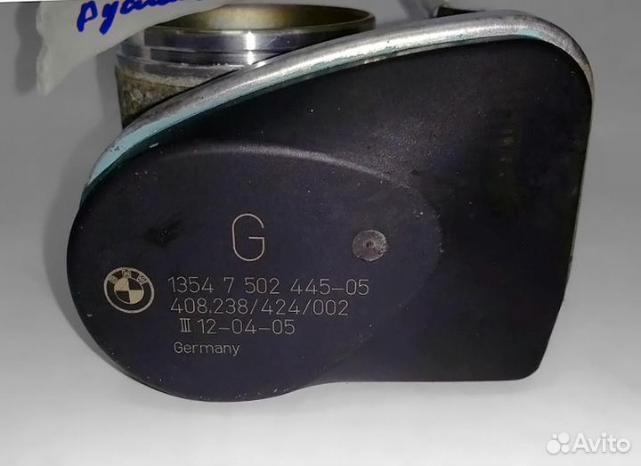 Заслонка дроссельная BMW X3 E83 3.0i