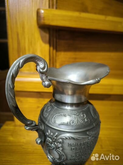 Оловянный кувшин 0.7л Германия