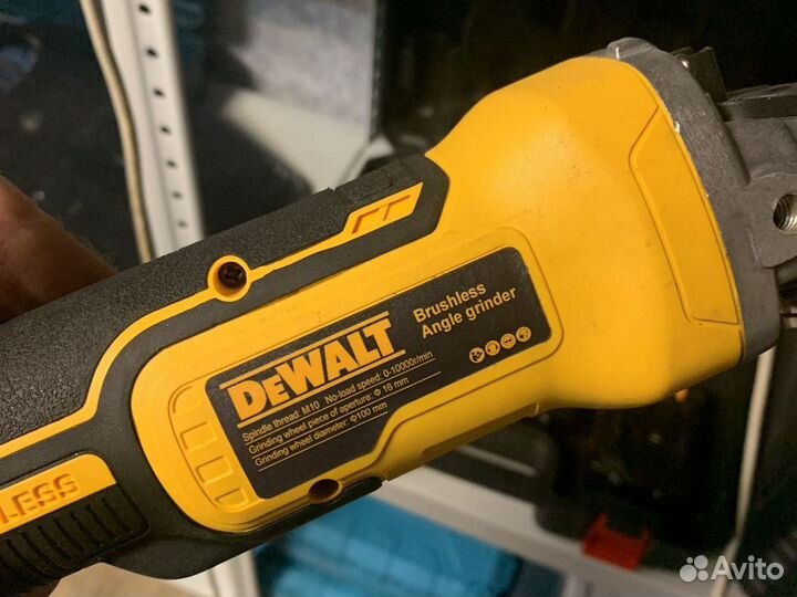 Аккум-Болгарка dewalt 125mm