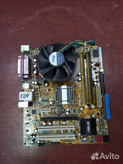 Материнская плата Asus P5L-MX 775 сокет