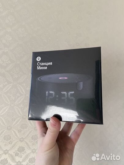 Яндекс станция мини с часами (Новая ) 10 Вт