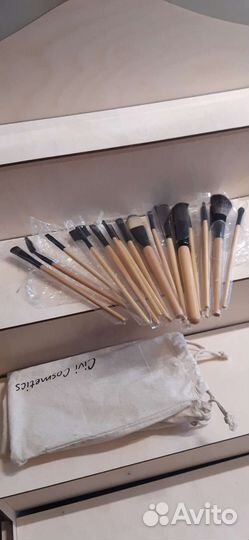 Кисти для макияжа 18 штук