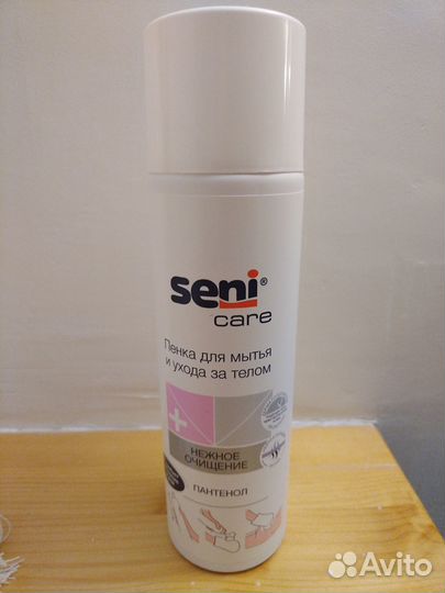 Пена для мытья и ухода за телом Seni care